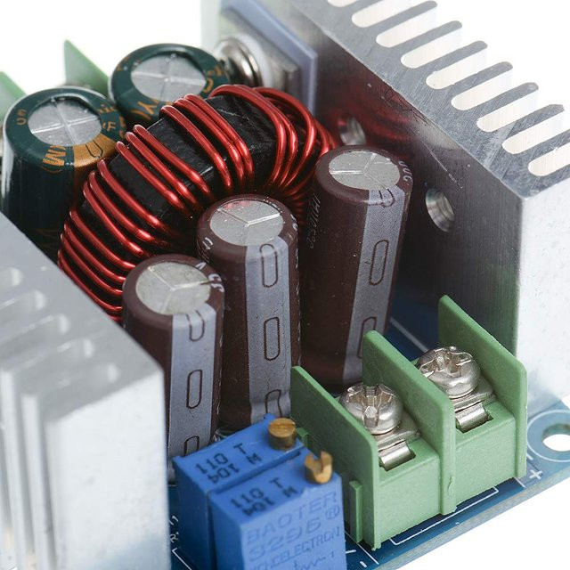 AOKIN CC CV Step Down Modul 20A 300W DC Spannungsregler Buck Converter mit Konstantstrom und einstellbarer Spannung 6-40V auf 1,2-36V - Bild 1