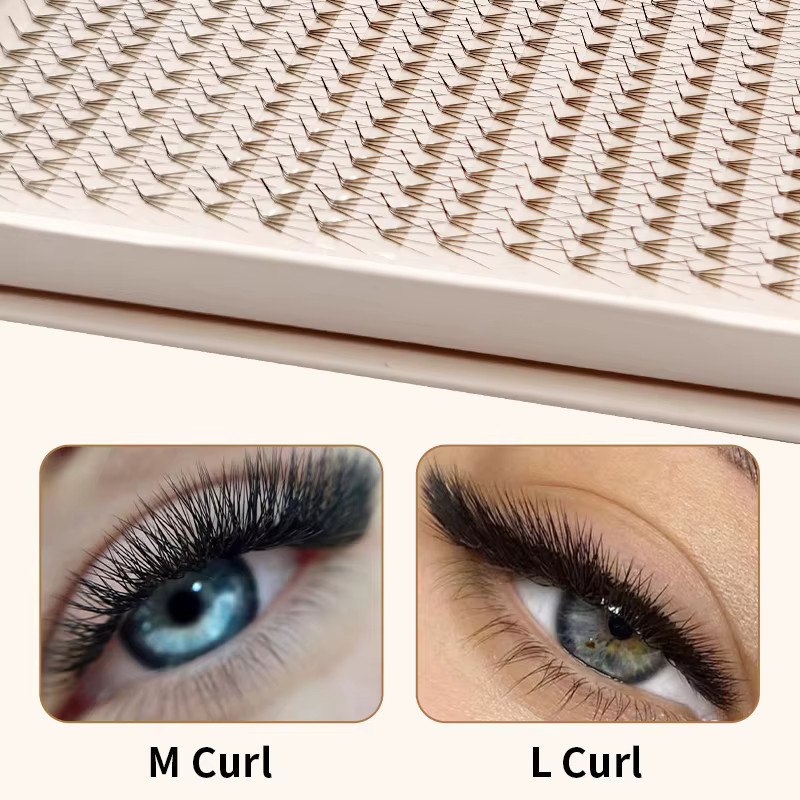 Promade Premade Fans Wimpernverlängerungen, Matte, Ultra Dark - Bild 2