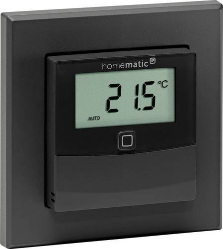 Homematic IP Temperatur- und Luftfeuchtigkeitssensor mit Display in Anthrazit - Bild 1