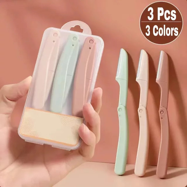 vvocci 3-teiliges Set Gesichts- und Augenbrauen-Trimmer, Damen - Bild 1