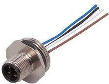Ifm Electronic E11293 Einbaustecker gerade mit 4 Polen für Sensoren - Bild 1
