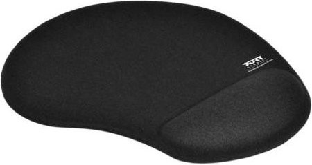 Port Designs Ergonomisches Gel Mauspad in Schwarz - Bild 1