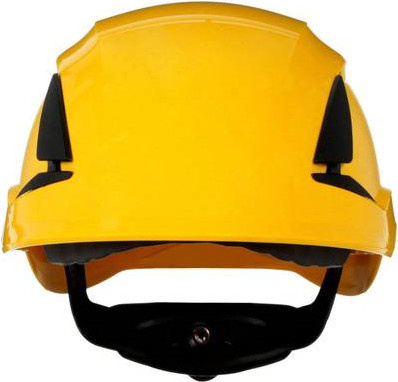 3M SecureFit X5502V-CE-4 Schutzhelm belüftet mit UV-Sensor in Gelb nach EN 397 - Bild 1