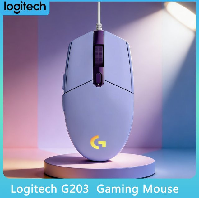 Logitech Gaming Maus LIGHTSPEED in Schwarz mit 12.000 DPI und 6 Tasten für PC - Bild 1