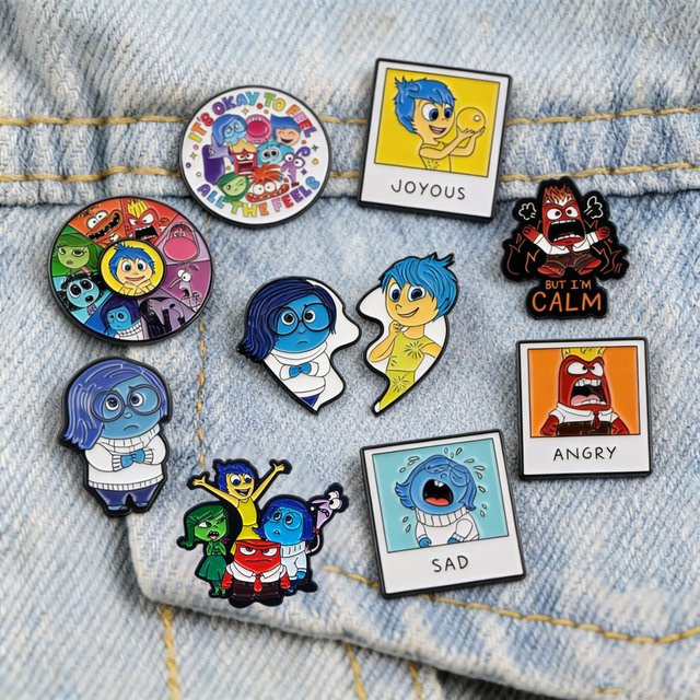 Disney Broschen Emaille, Bunt, Kinder - Bild 1