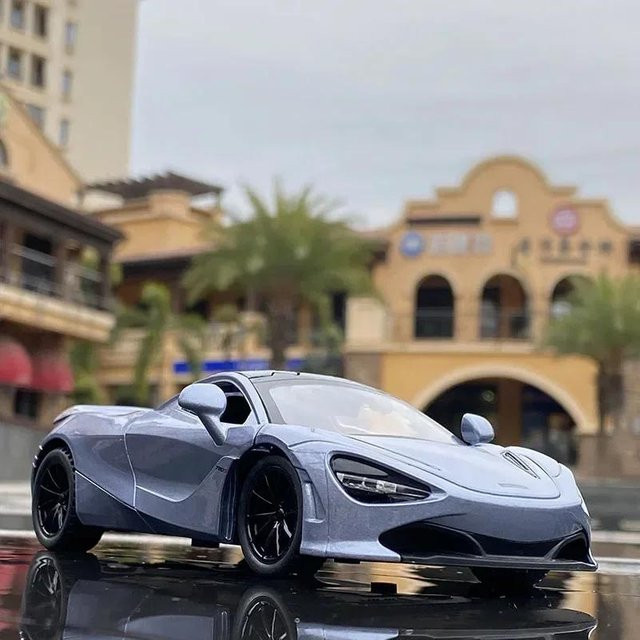 Linyi toy car Mclaren 720S Sportwagen Modell, 1:32, Metall, mit Licht und Sound, ab 14 Jahren - Bild 1