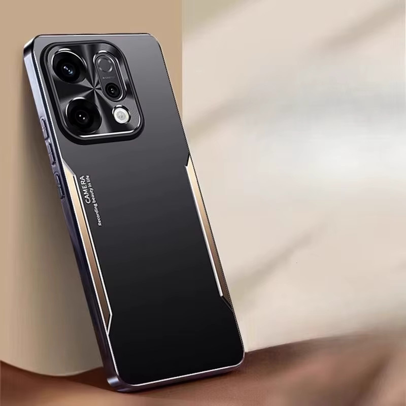 Aluminiumlegierung Handyhülle für OPPO Find X9 Pro X8 Ultra Pro X8S A6 A5 A3 A60 A40 M F31 F29 F27 Pro Plus in Schwarz - Bild 2