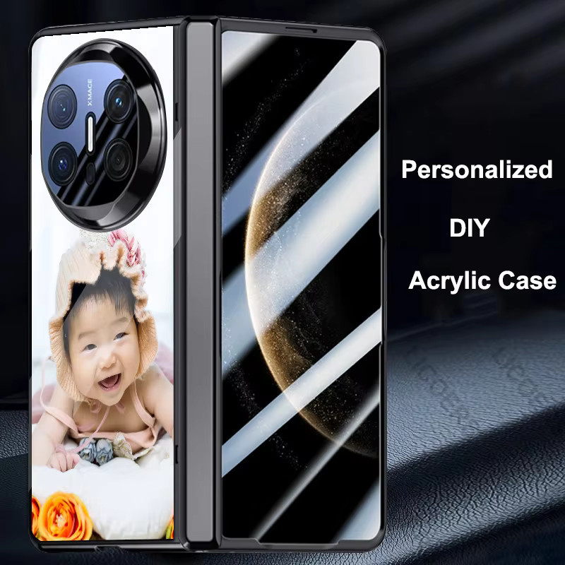 Personalisierte Fotohülle für Honor Magic VS, V 3, V 2 und Flip2 mit Acryl-Rückseite und weichem Stoßfänger in Multicolor - Bild 4