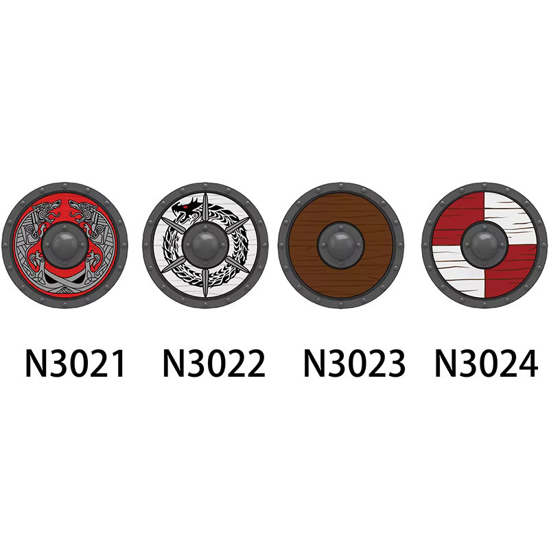 BRICKPANDA Ritter, Bausteine Soldat Figur, Zubehör, Kunststoff, Bunt / Mehrfarbig - Bild 2