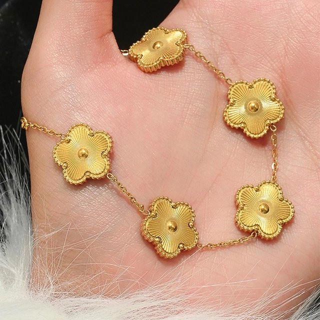 Lucky Star Jewelry Armband Edelstahl, Gold, Zirkonia, Damen - Bild 1