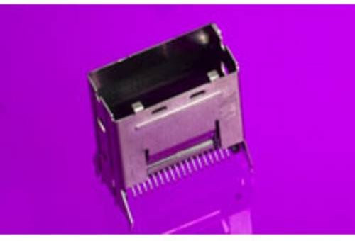 Molex Einbau-Buchsenleiste Standard 75784-0026 Tape on Full Reel in Gold und Silber - Bild 1
