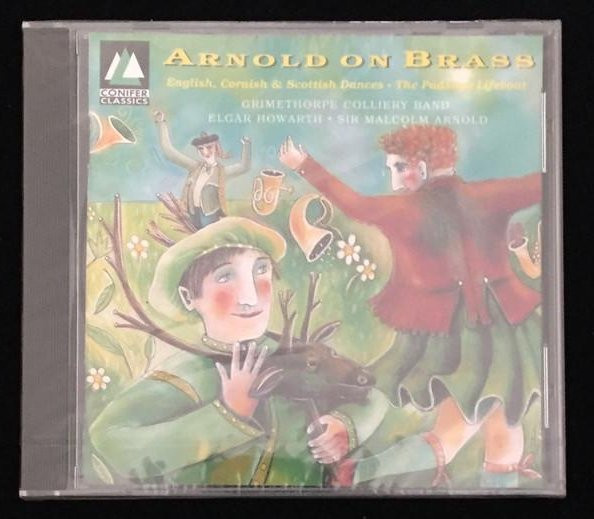 CD Arnold / Grimeporcolliery Band - Arnold on Brass, Conifer Classic 1993, Grau/Mehrfarbig - Bild 1