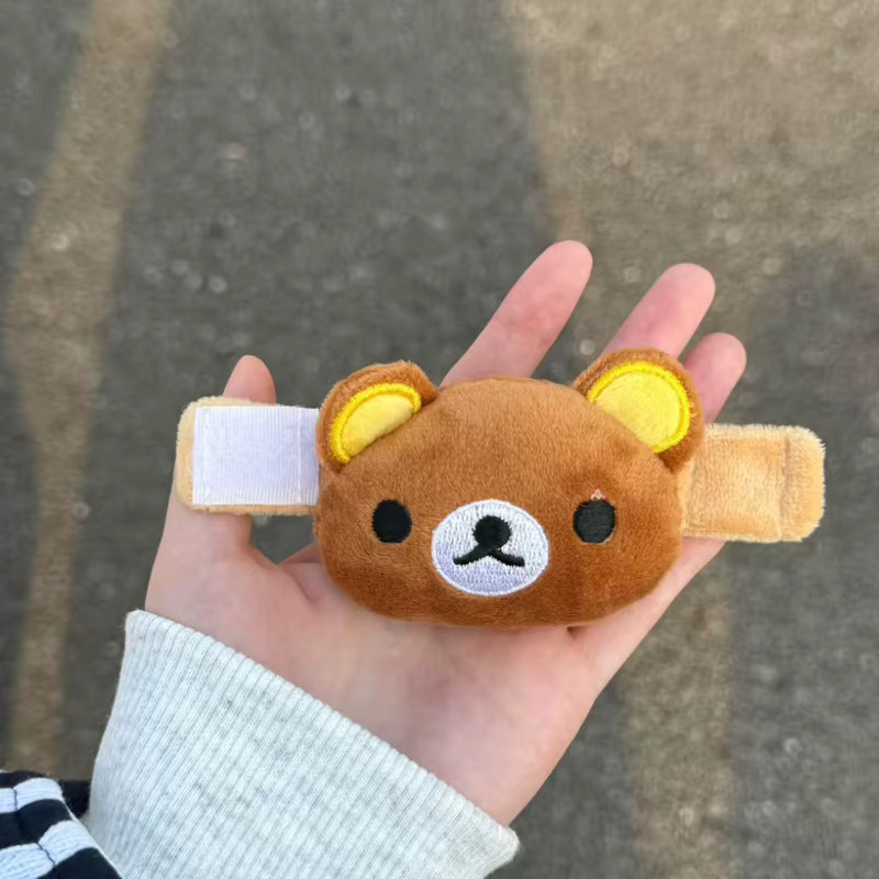 Bandai Rilakkuma Plüschbär Schlüsselanhänger, Braun - Bild 3