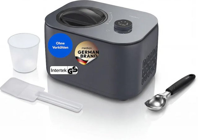 Medion Life Eismaschine grau (MD 100116) - Bild 1