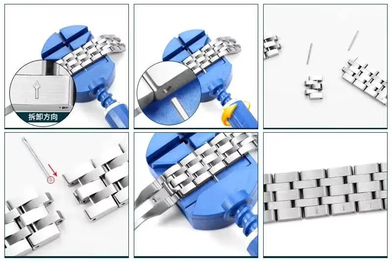 VNWCT Reparaturwerkzeug-Set Edelstahl, Silber, Unisex - Bild 2