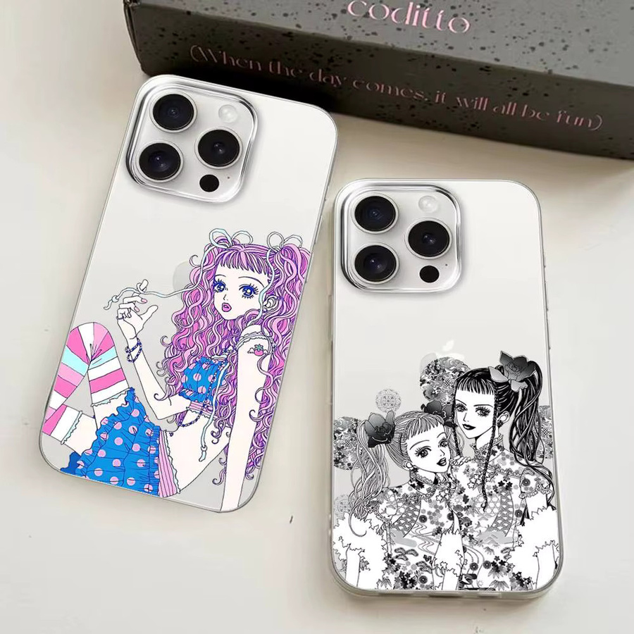 Anime P-Paradise Kiss-S Handyhülle für Apple iPhone 17 16 15 14 13 12 11 Pro Max Plus Transparent - Bild 2