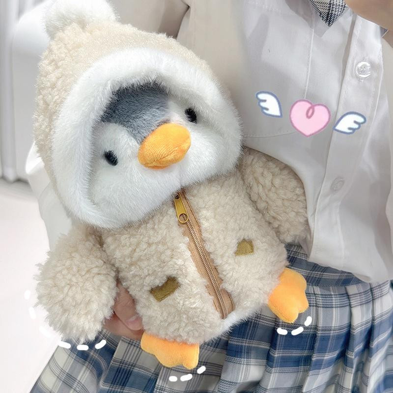 Bai Fen Bai Toys Kreative Drag Pinguin Plüschpuppe Plüschtier 25 cm - Bild 1