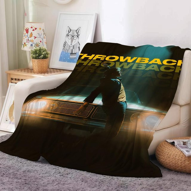 ZX Blanket Michael Patrick Kelly Decke, Mehrfarbig, B/H: 127,0 x 152,4 cm - Bild 1