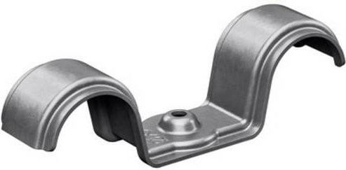 Bosch Professional EMD-22 Metall-Doppelkabelhalter in Silber - Bild 1