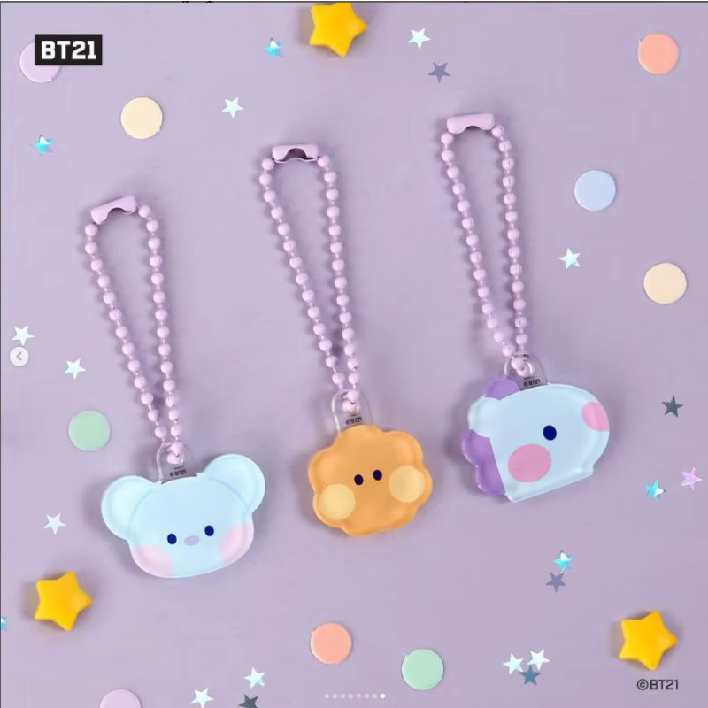 LINE FRIENDS BT21 Koya Shaky Chimmy Mang Acryl-Schlüsselanhänger, Unisex - Bild 2