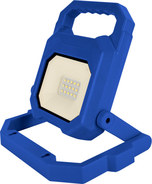 LUXULA LED Baustrahler mit Akku, dimmbar, 6 W, 800 lm, 4000 K neutralweiß, IP54, Werkstattbeleuchtung - Bild 1