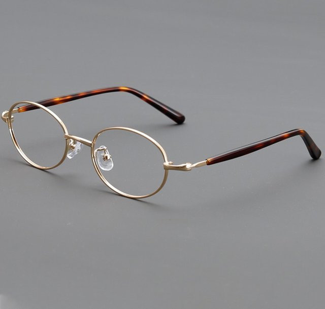 Cs Cojos Korrektionsbrille, Oval, Metall, Vollrand, Unisex, Blaulichtfilter - Bild 1