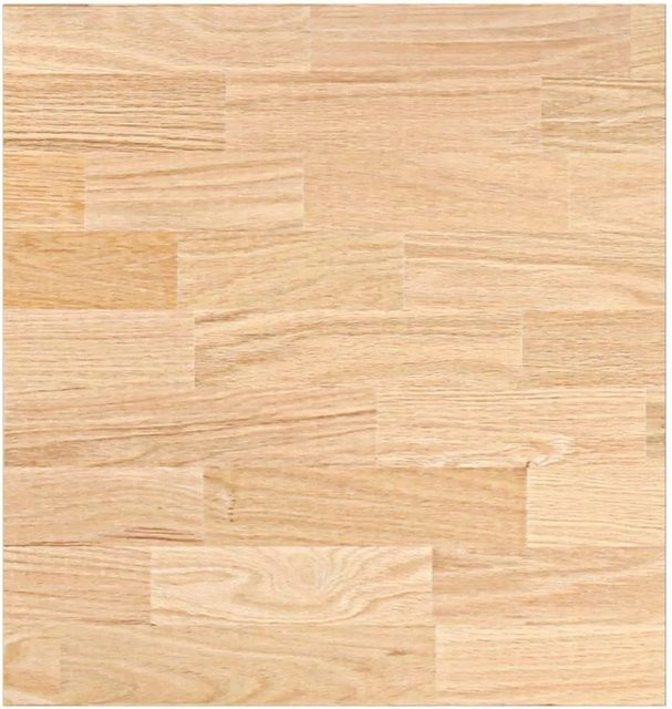 vidaXL Küchenarbeitsplatte aus Massivholz in Eiche Optik, Farbe Beige, B/T/H: 60 x 63,5 x 4 cm - Bild 1