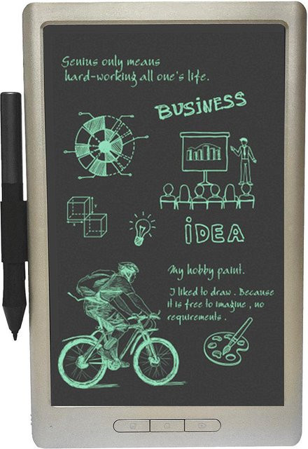 DigiNote Smart Office Schreibblock 10 Zoll Skizzenbuch und Notizblock in Gold - Bild 1