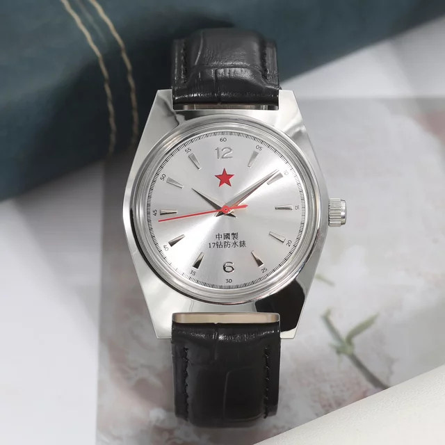 HEIMDALLR Armbanduhr, Handaufzug, 36 mm, Leder, Herren - Bild 1
