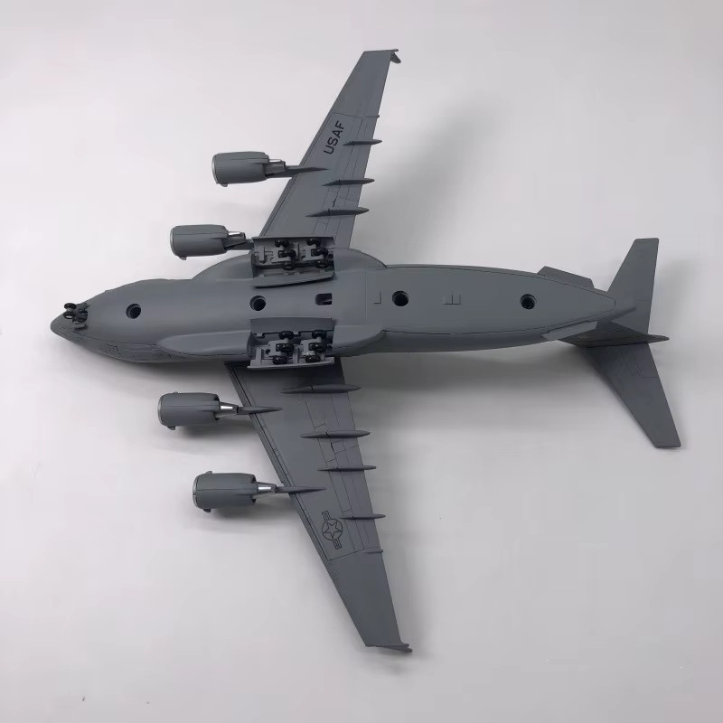 ZOCO C-17 Globemaster III, Flugzeugmodell, 1:200, Metall, Grau - Bild 2
