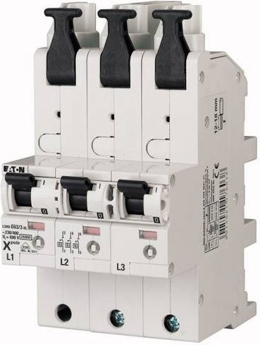 Eaton LSHU-E25/3-KL Hauptleitungsschutzschalter 25A 230 V 400V in Weiß - Bild 1