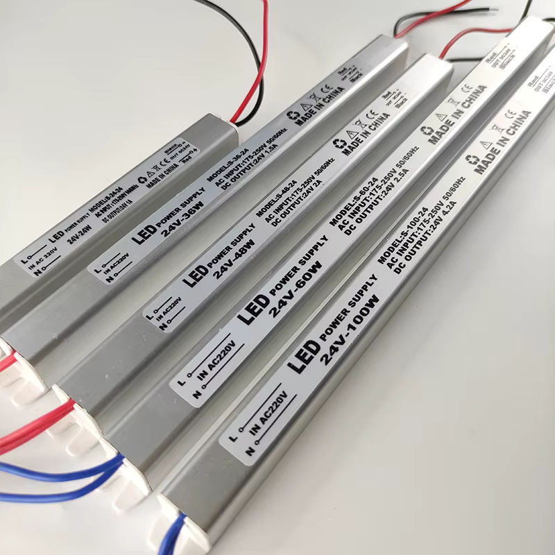 MANVIV LED-Treiber Netzteil für 12V und 24V mit AC 220V als Ultradünner Adapter für LED-Streifen und Lichtkästen - Bild 2