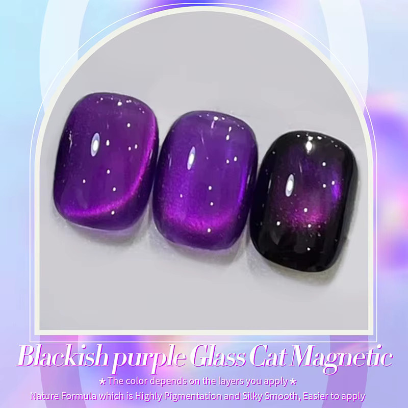 BORN PRETTY Magnetischer Gel Nagellack, Lila, 10 ml - Bild 2
