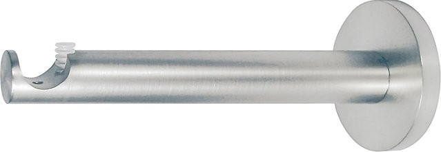 Mydeco Gardinenstangen-Halterung Function in Edelstahl-Optik, Farbe Silber, Durchmesser: 1,6 cm - Bild 1