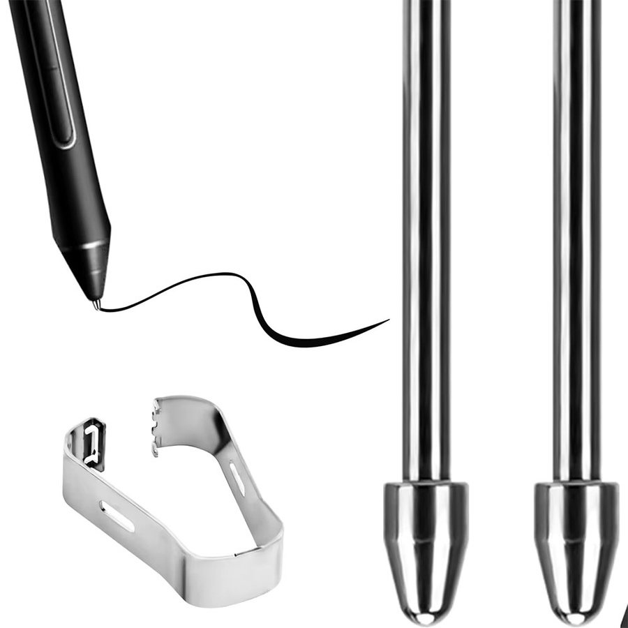 Samsung Metallspitzen für S Pen Refill in Silber, kompatibel mit Samsung Galaxy Tab S6 Lite, S7, S8, S9 sowie S22, S23 und S24 - Bild 2