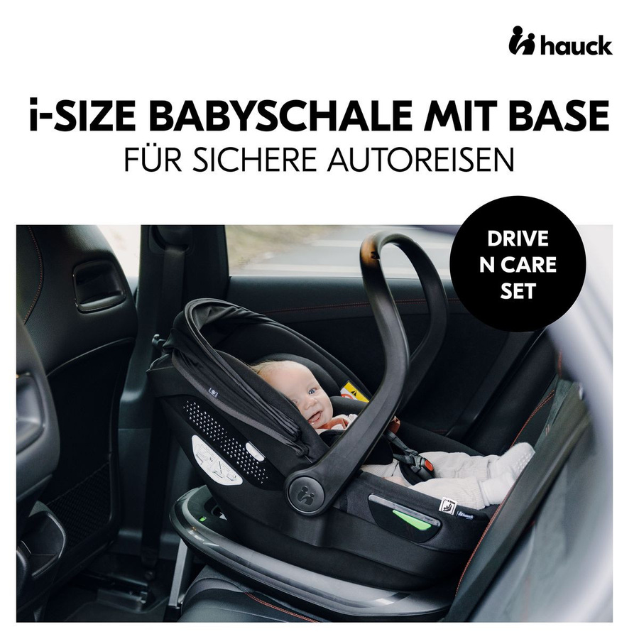 Hauck Buggy Move N Care 3in1 Travel Set mit XXL Zubehörset inkl. Kindersitz, Isofix-Basis und Adaptern in Dark Grey - Bild 1