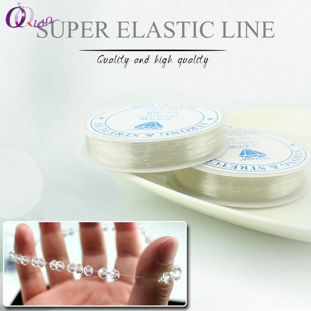 QIAO Elastische Schnur, 10 Meter, 0,4–1 mm, Unisex - Bild 1