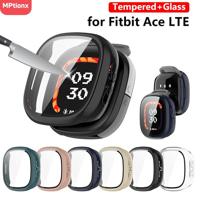 Mptionx Schutzhülle für Fitbit Ace LTE, Schwarz, Unisex - Bild 1