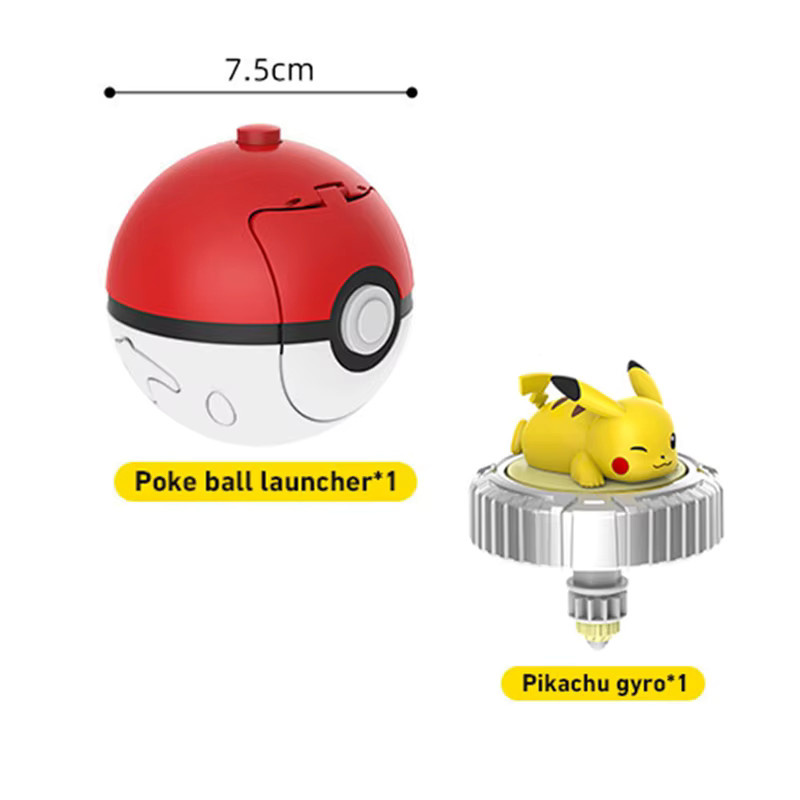 TAKARA TOMY Pokémon Pikachu Kreisel, Figur, Bunt / Mehrfarbig - Bild 2