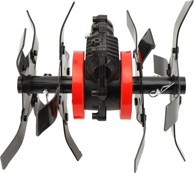 TOMTOP JMS Multifunktionales Metall Lockerungsrad mit 9 Zähnen und 26 mm Durchmesser für Rasenmäher und Cutter - Bild 1