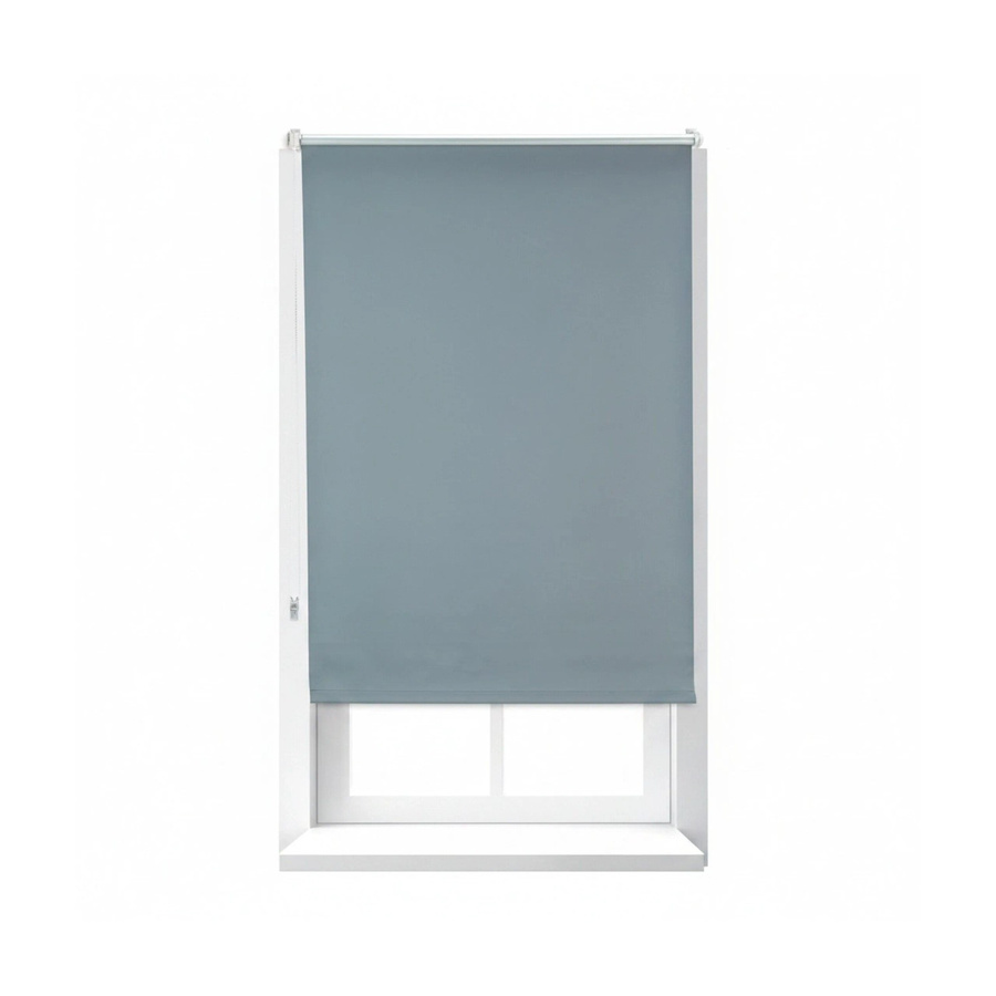 Relaxdays Verdunkelungsrollo Thermo Grau, Blickdicht, B: 70 cm, H: 160 cm - Bild 2