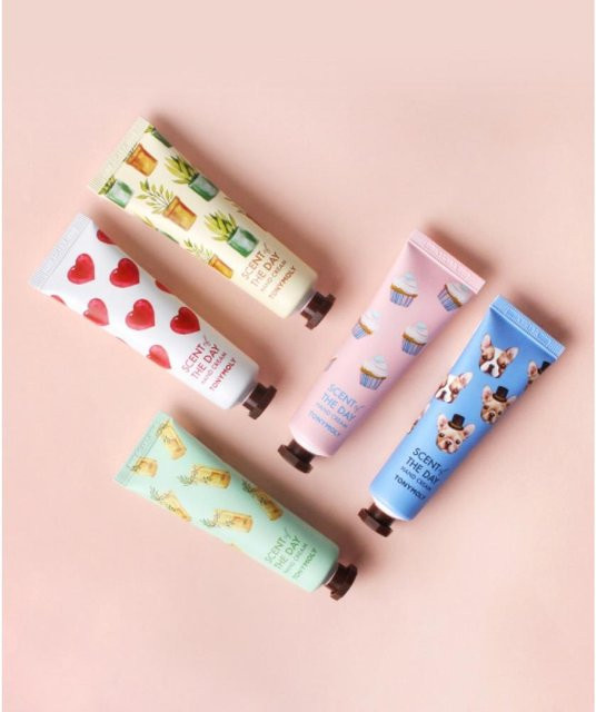 Tonymoly Scent Of The Day Handcreme, 4er-Pack, 30 ml, Unisex - Bild 1