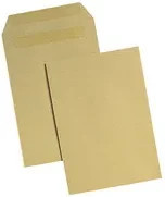 MAILmedia Versandtasche DIN B4 ohne Fenster aus Kraftpapier, braun, 10 Stück - Bild 1