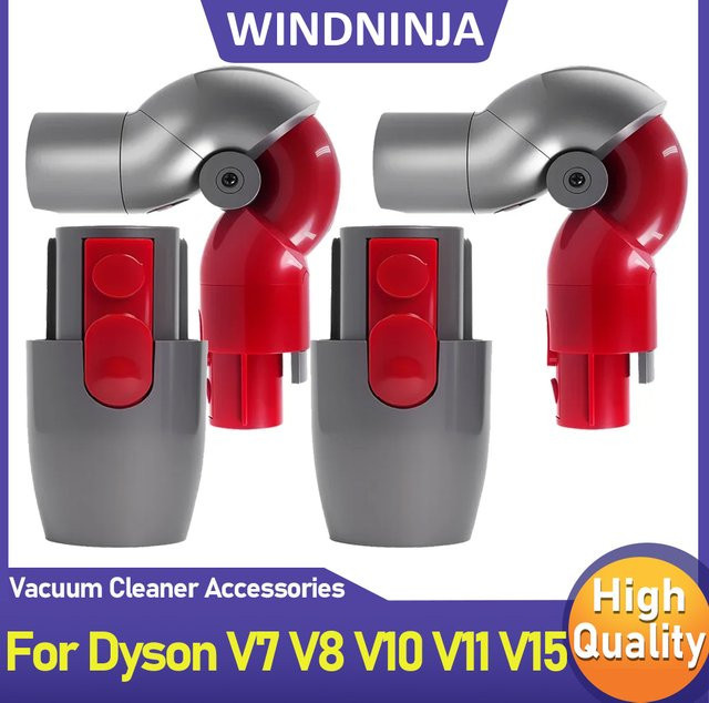 Dyson Quick Release Low Reach Adapter Ersatzteil für V7 V8 V10 V11 V15 Staubsauger Zubehör B/T/H: 21,0 x 7,2 cm - Bild 1