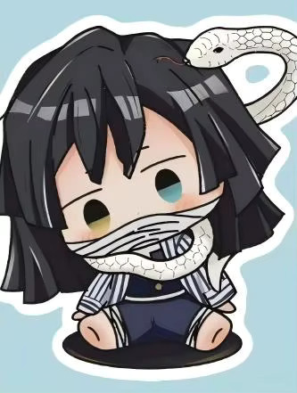 Demon Slayer Chibi Hashira 5D Diamantmalerei mit Vollrundbohrern in Multicolor - Bild 3