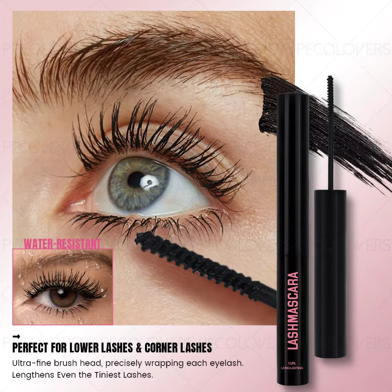 PECOLOVERS Mascara, schwarz, wasserfest, Unisex - Bild 4
