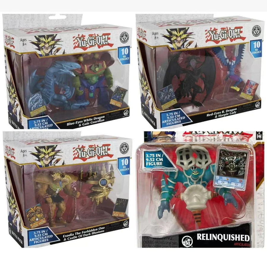 Yiran toy 1 Duel Monsters Actionfigur Rote Augen Drache Harpie Dame Torwächter Burg der Dunklen Illusionen - Bild 2