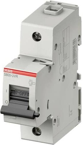 ABB S800-UVR130 Unterspannungsauslöser 2CCS800900R0261 in Grau - Bild 1