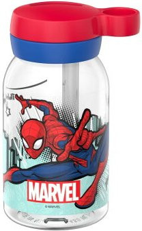Mepal Campus Trinkflasche mit Trinkhalm Spiderman Multicolour 450 ml - Bild 1