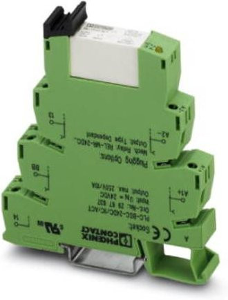 Phoenix Contact PLC-RSC-24DC/1IC/ACT Interface-Relais, 24 V/DC, 6 A, 1 Schließer, Grün, 10 Stück - Bild 1